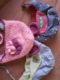 Czapki czapeczki zimowe dla niemowlaka roz 42