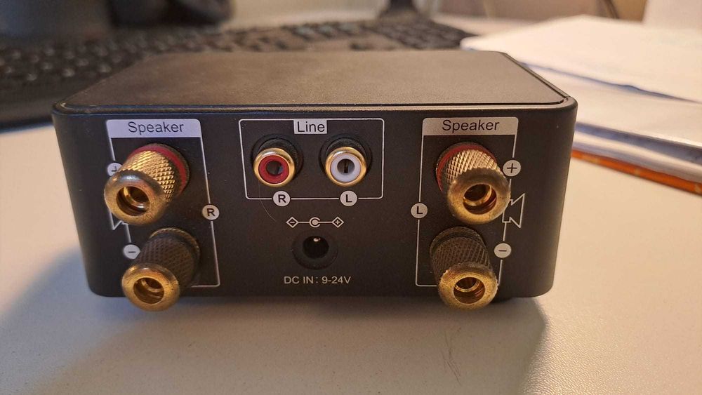 Vendo mini amplificador HiFi 50Wx2 Digital com Bluetooth 5.0