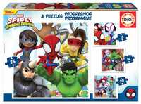 Puzzle 12+16+20+25 Spidey I Super-kumple G3, Educa