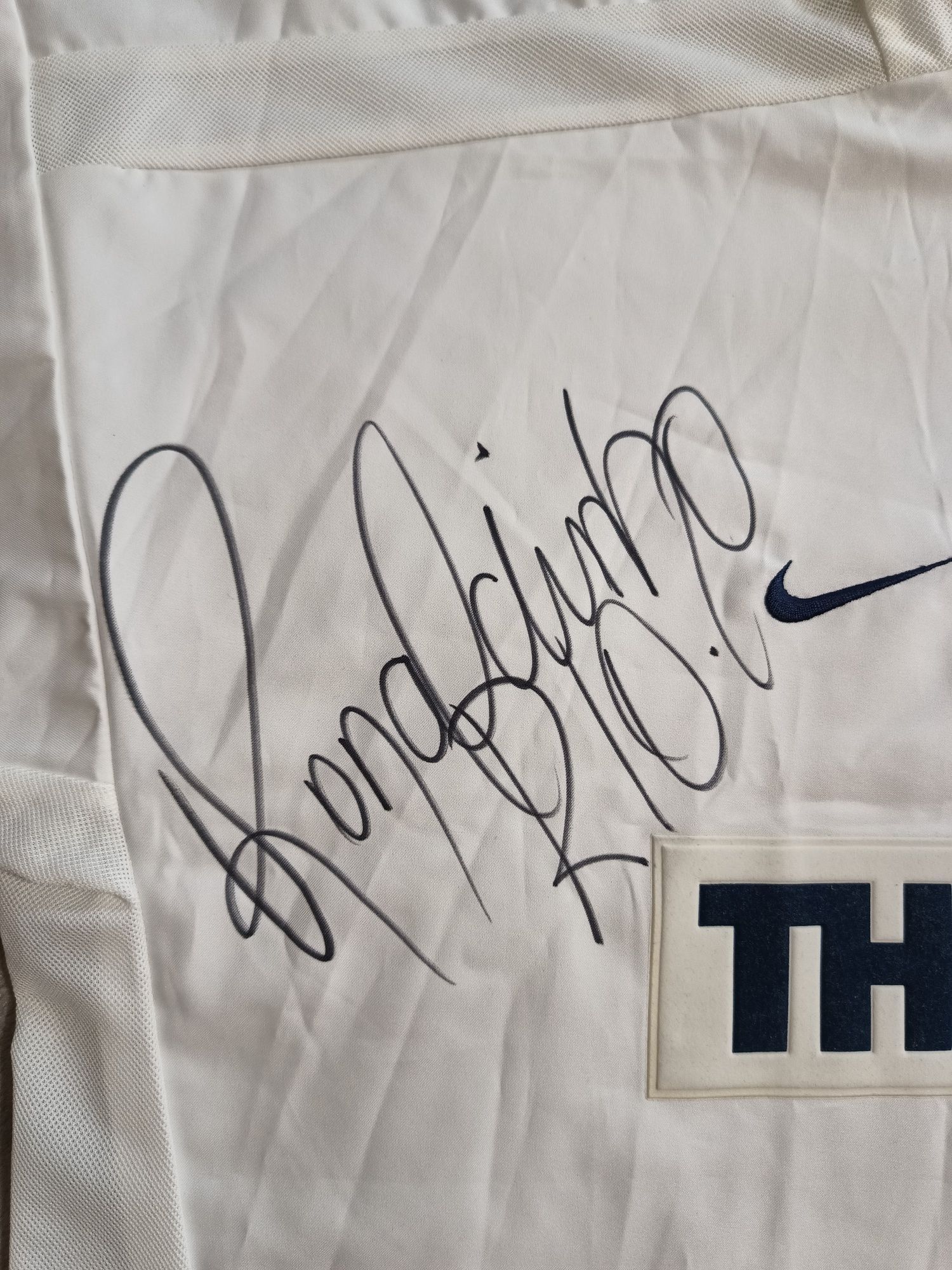 Koszulka z autografem Ronaldinho PSG 2002