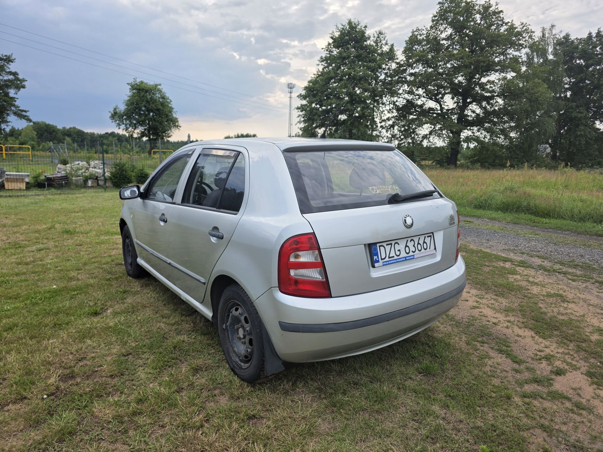Skoda Fabia 2002 r. Z instalacją LPG