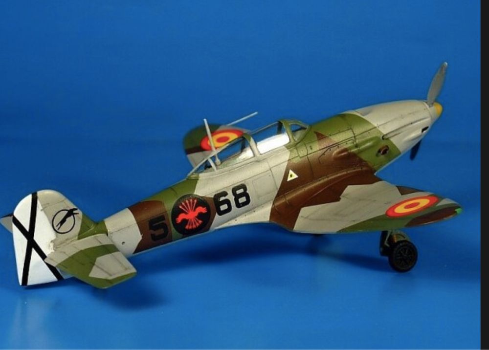 RS Models 92263 samolot Heinkel 112B Spain WWII German Fighter