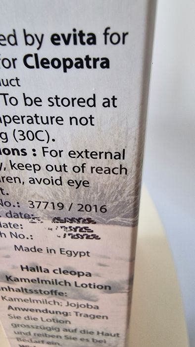 Balsam do ciała  Camel Milk Lotion