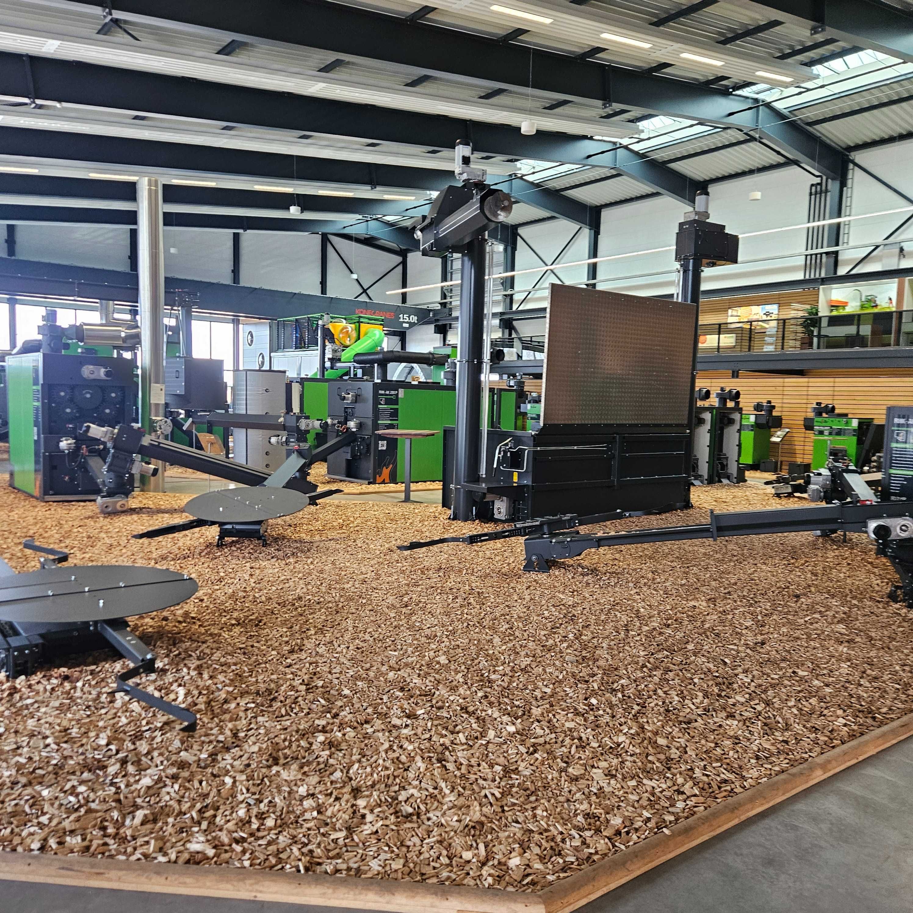 Piec na Trociny Zrębkę Owies Pestka Wióra MDF HDF Heizomat 150kw