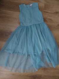 Sukienka dla dziewczynki 140cm tiulowa