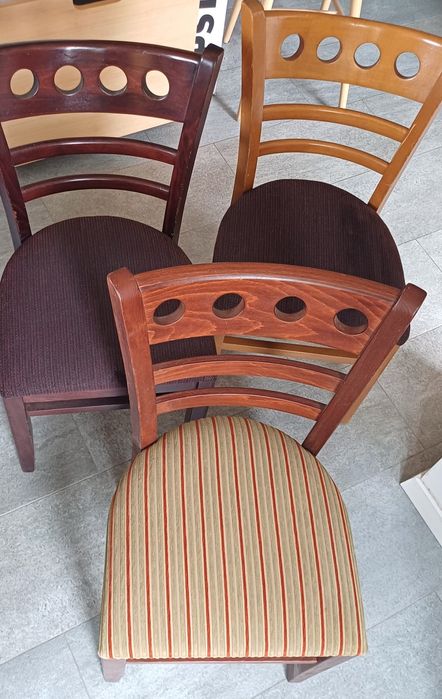 Krzesła drewniane, styl klasyczny, retro