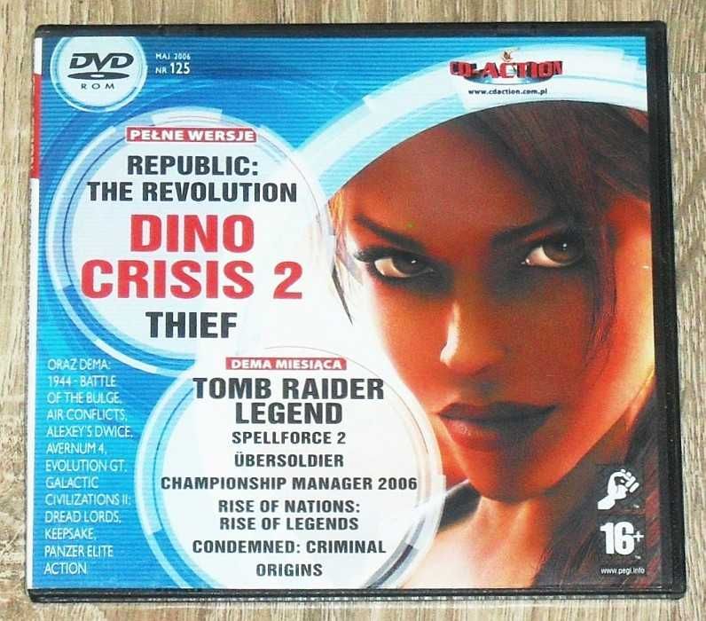 Gry Dino Crisis 2, Thief, Republic: The revolution 1 DVD 2006