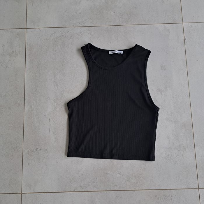 Asymetryczny top  ZARA koszulka bluzka