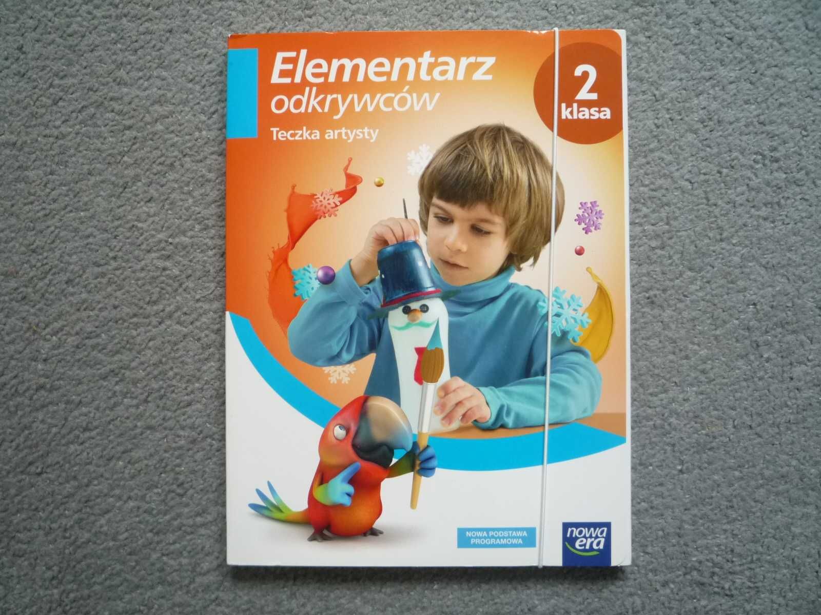 Elementarz odkrywców Teczka artysty Klasa 2 Plastyka Technika Nowa Era