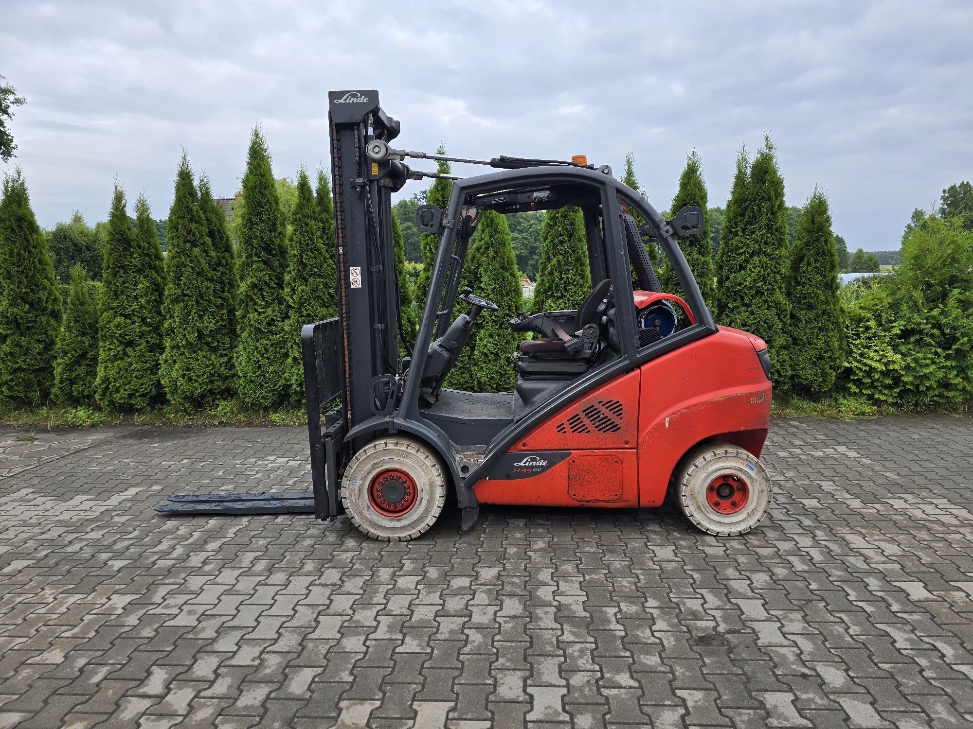Linde H35T-02 rok 2017 Import Niemcy