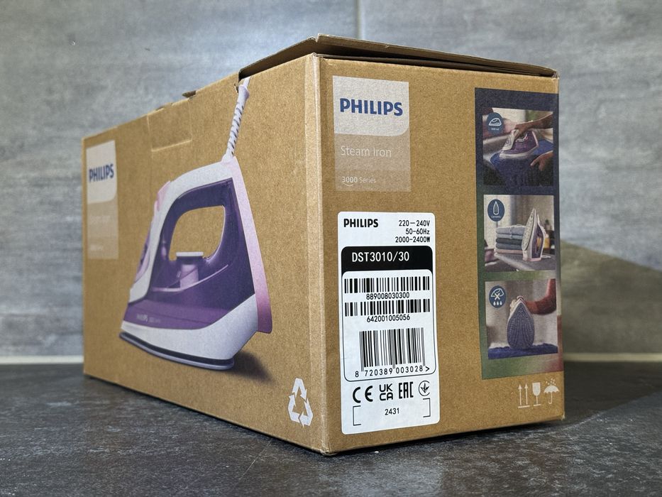 Нова праска парова PHILIPS 3000 series DST3010/30 керамічне покриття