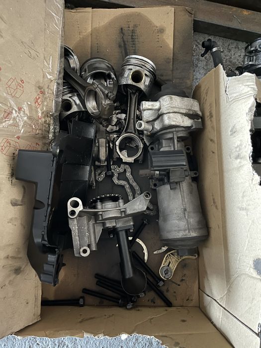 1.9 TDI BXE мотор в разборе