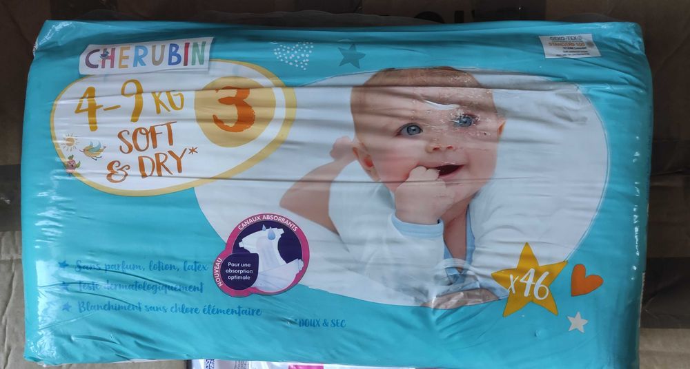 Памперс дитячій, розм 2, 3, продам