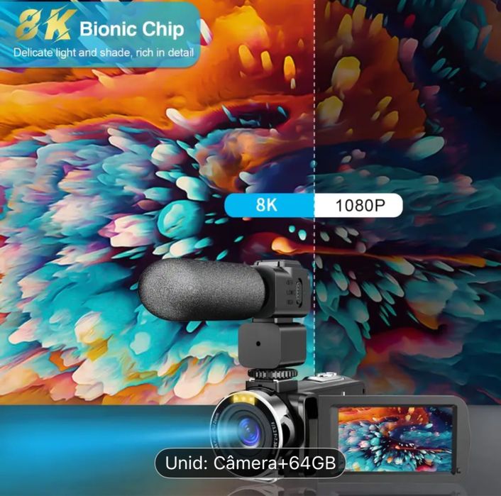 Câmara de Filmar 8K