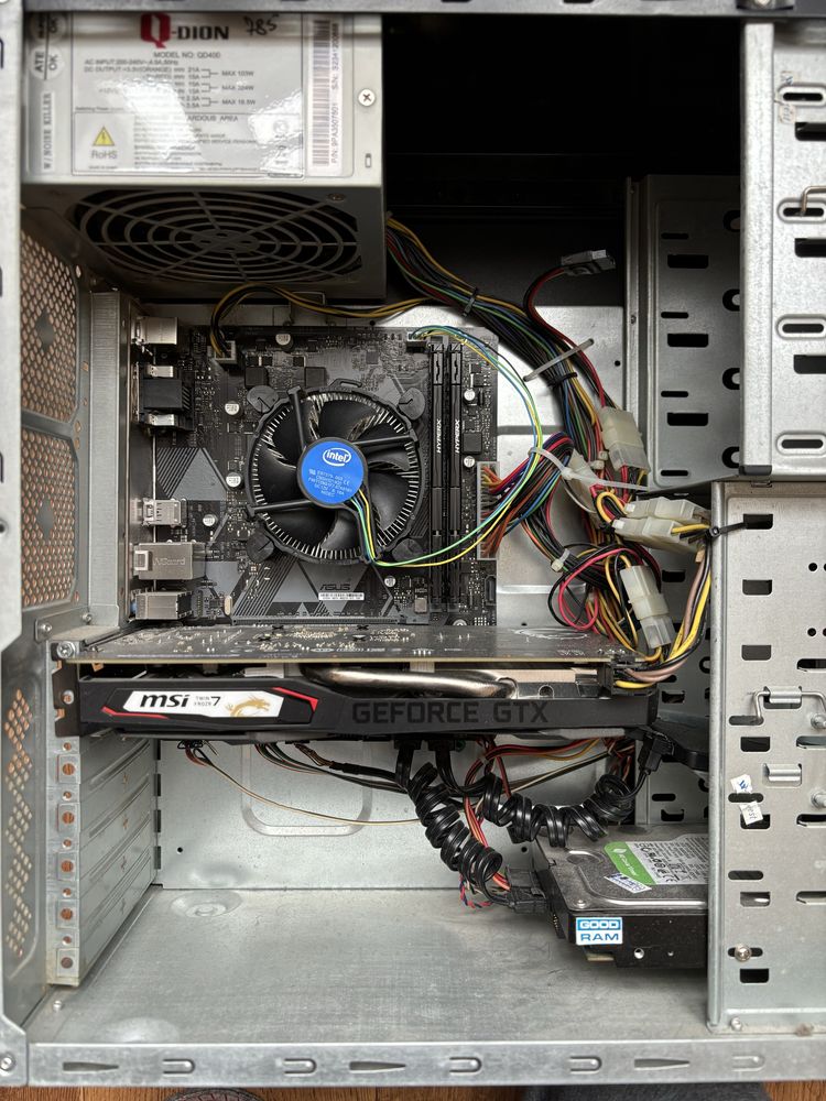 Ігровий ПК i3 9100f, 16GB, GeForce GTX 1650 4GB