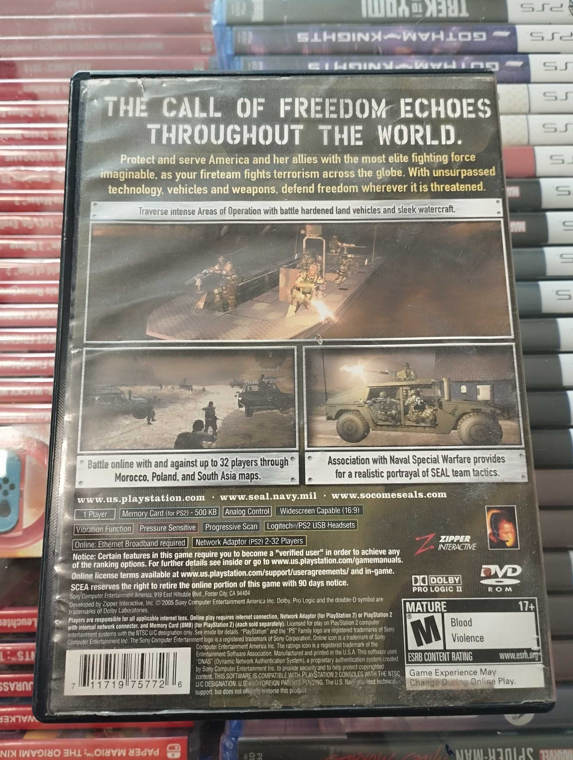 NTSC USA SOCOM 3: U.S. Navy SEALs [PS2] Greatest Hits