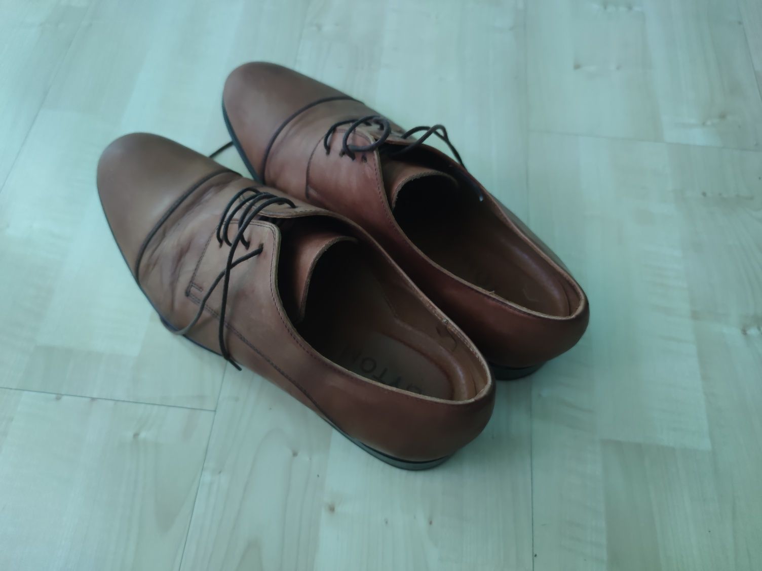Buty do garnituru 42 brązowe męskie Bytom Oxford