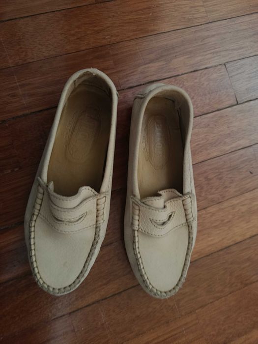 Mocassins cor bege