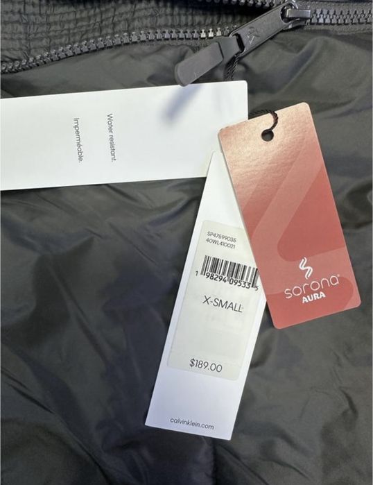 Демісезоне пальто calvin klein, hooded puffer jacket calvin klein