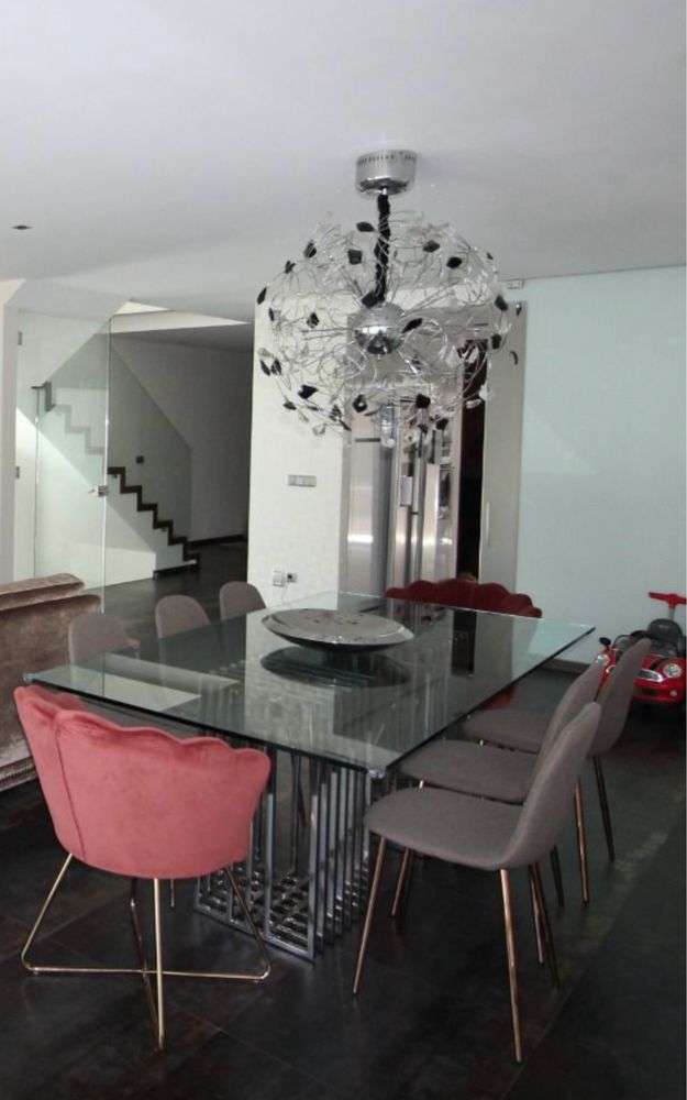 Mesa Sala em Vidro