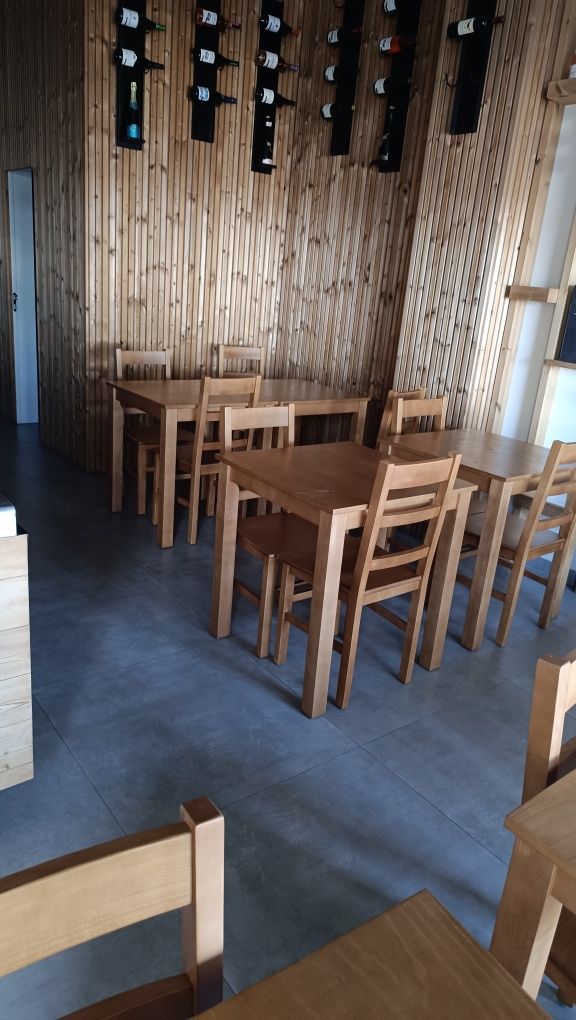 Mobiliário de restaurante e de esplanada