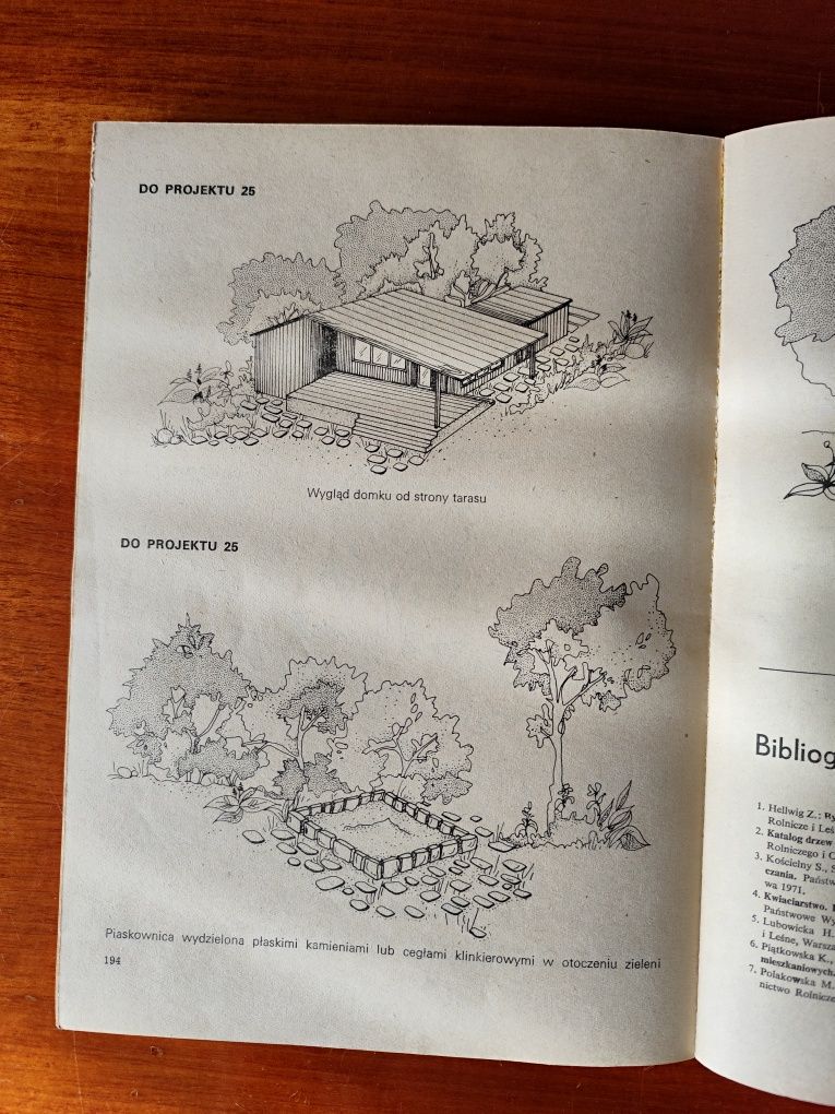 Zagospodarowanie działek i ogrodów przydomowych, 1986, K. Onitzchowa