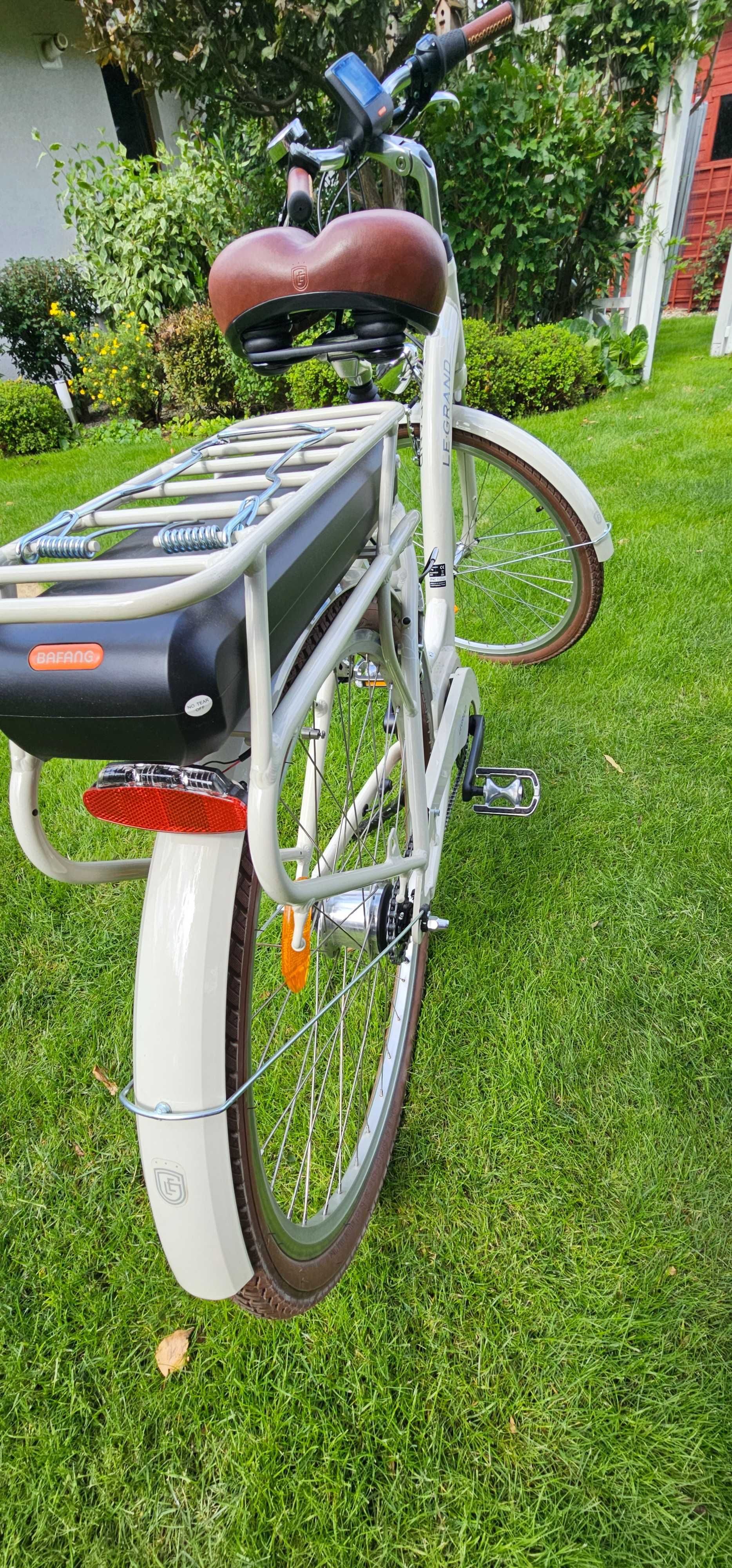 Legrand Elille 3, rama L – rower elektryczny, jak nowy! Przebieg 72 km