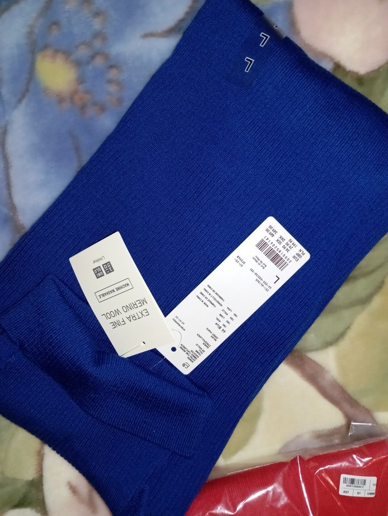 Гольф Uniqlo L Merino Ribbed Turtleneck Jumper