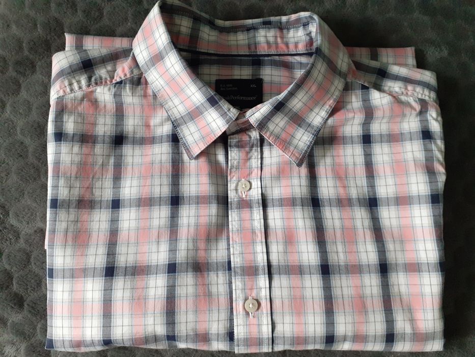 Koszula męska w kratkę XL/XXL