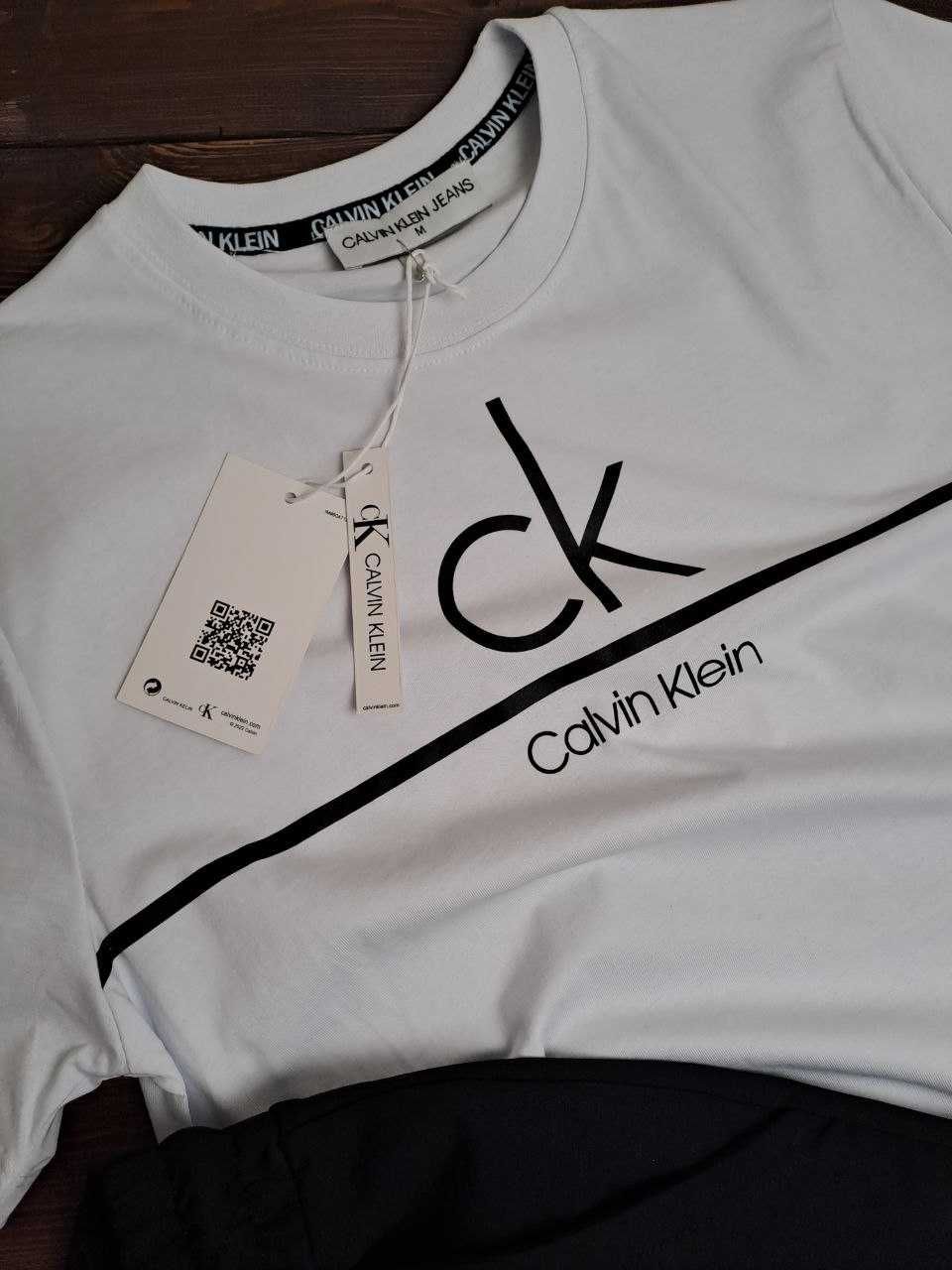 ЗНИЖКА! XXL(54) КОСТЮМ CALVIN KLEIN летний келвин кляйн шорты футболка