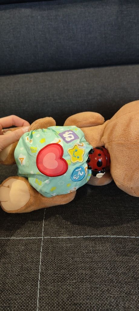 VTECH raczkujący miś Tuptuś niemiecka wersja językowa