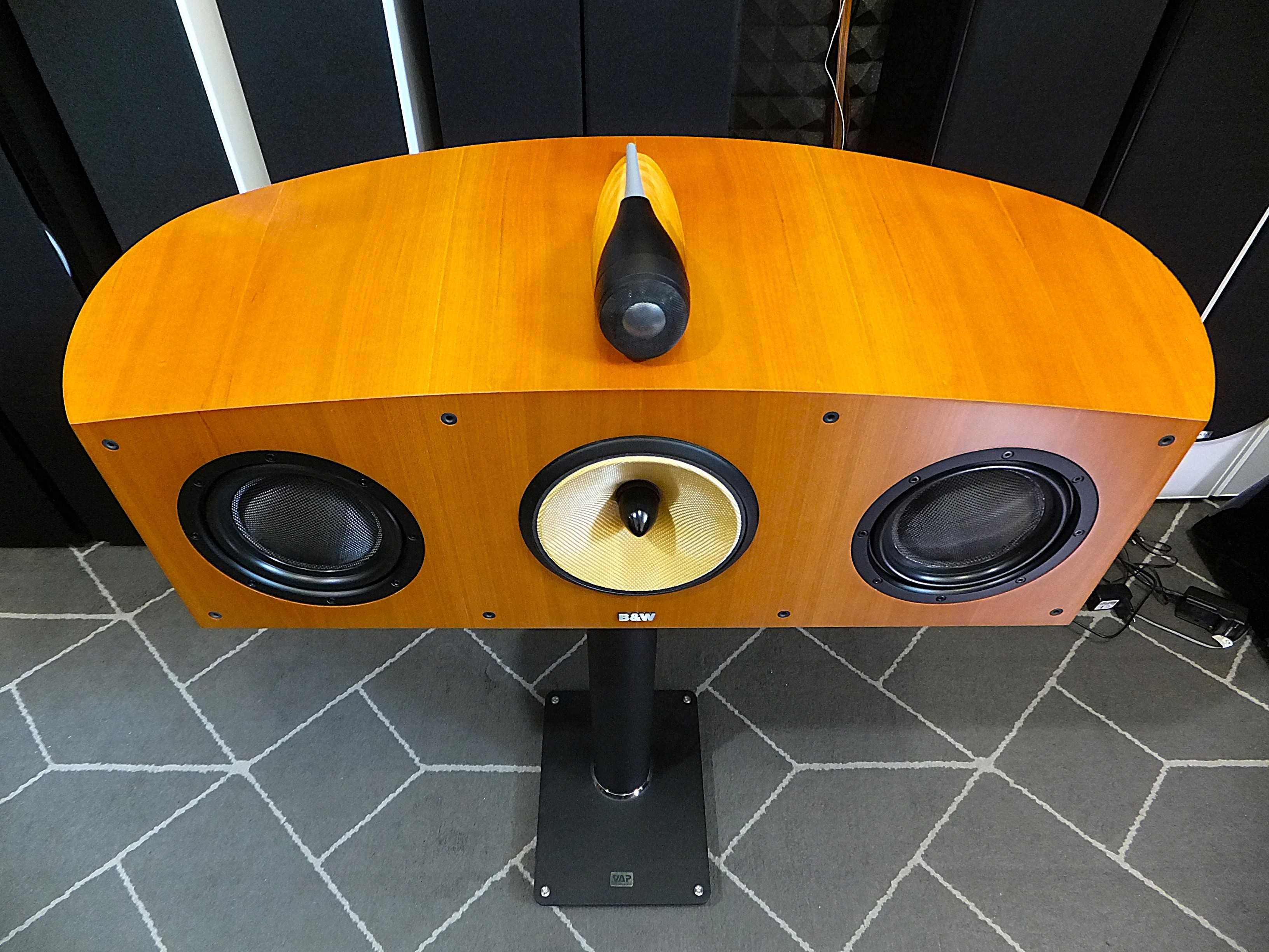 Potężna kolumna centralna HI-END Bowers Wilkins B&W Nautilus HTM1