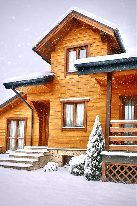 Dom z 3 sypialniami centralne,kominek sam na posesji  bieszczady