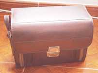 Bolsa Vintage Fotografia - Pele