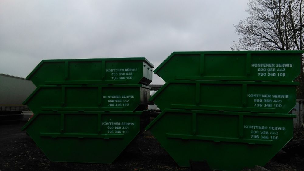 Wywóz i utylizacja odpadów budowlanych - gruz, papa, wełna kontener