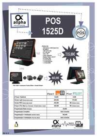 POS Touch WIDE 1525D C/Visor cliente 9"