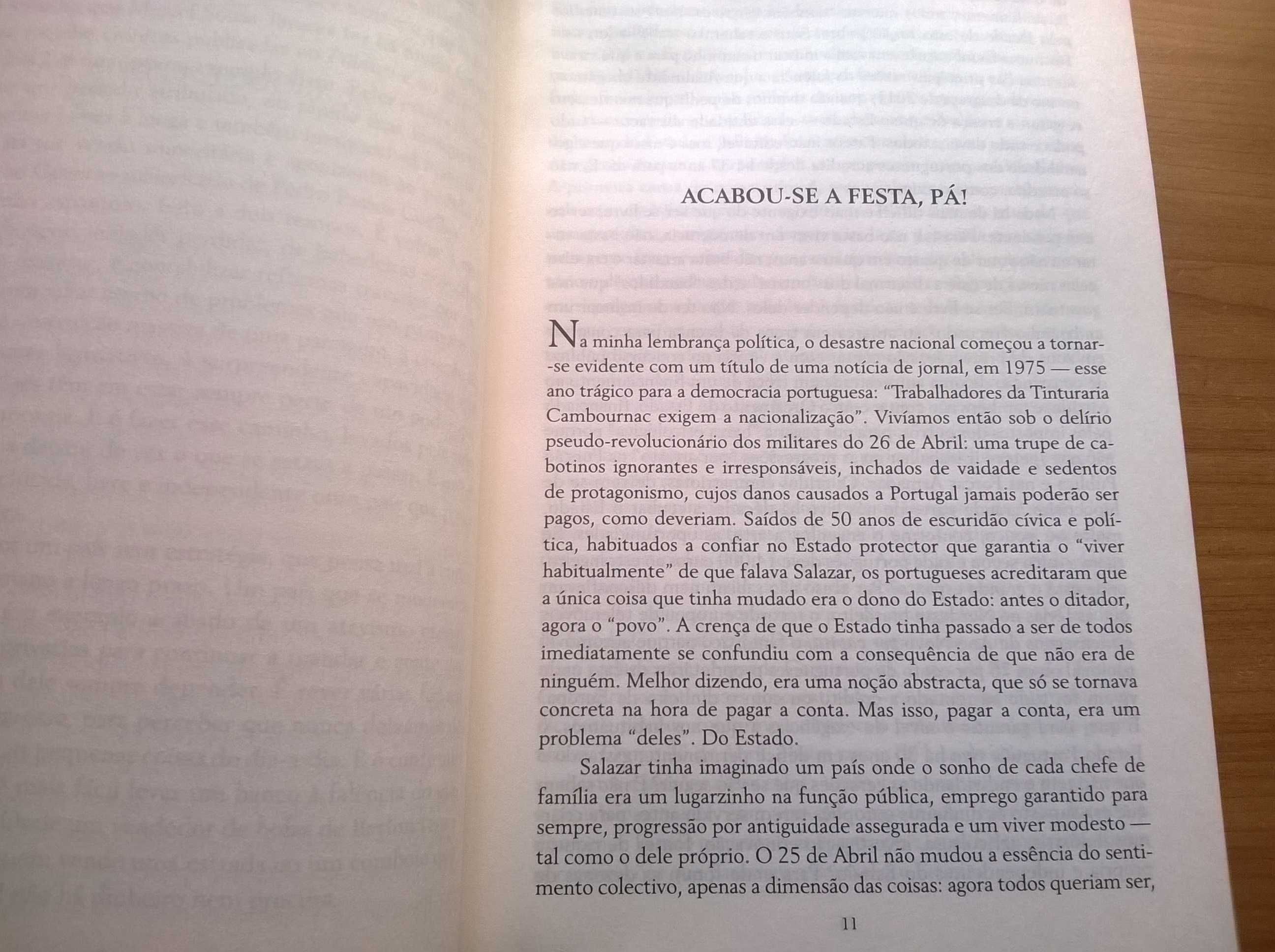 A História não Acaba Assim - Miguel Sousa Tavares