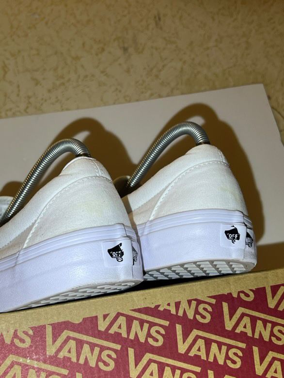 Vans slip on white 43