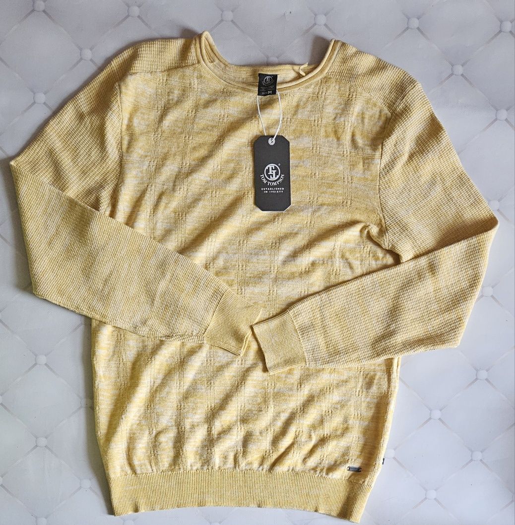 Nowy sweter bawełniany Tom Tompson M