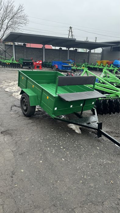 Пицеп до мотоблока зуб,8л.с,Прицеп до мині трактора,прицепчик