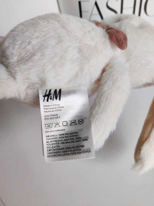 Мягкая игрушка заяц h&m