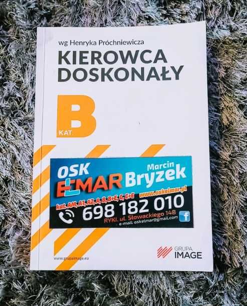 Książka Kierowca doskonały kategoria B wydanie 2021 stan idealny