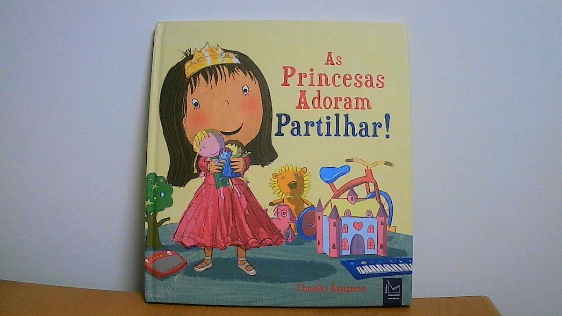 Livro- "As princesas adoram partilhar"