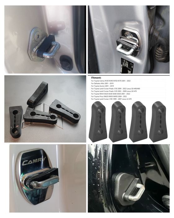 Демпфери замків дверей Toyota, Lexus, амортизатори дверей