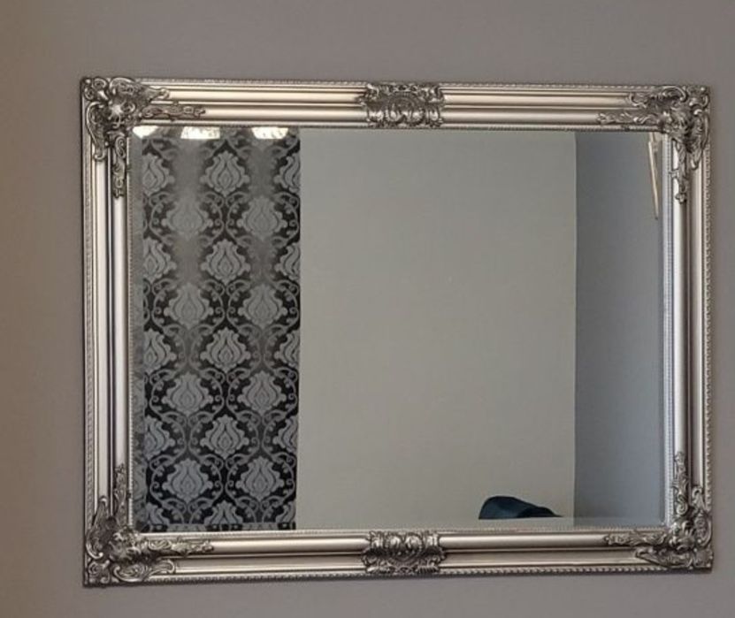 Lustro srebrna rama