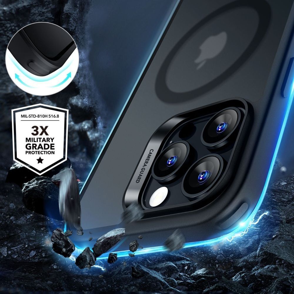 Esr Classic Hybrid Halolock Magsafe & Tempered Glass Iphone 16 Pro Max