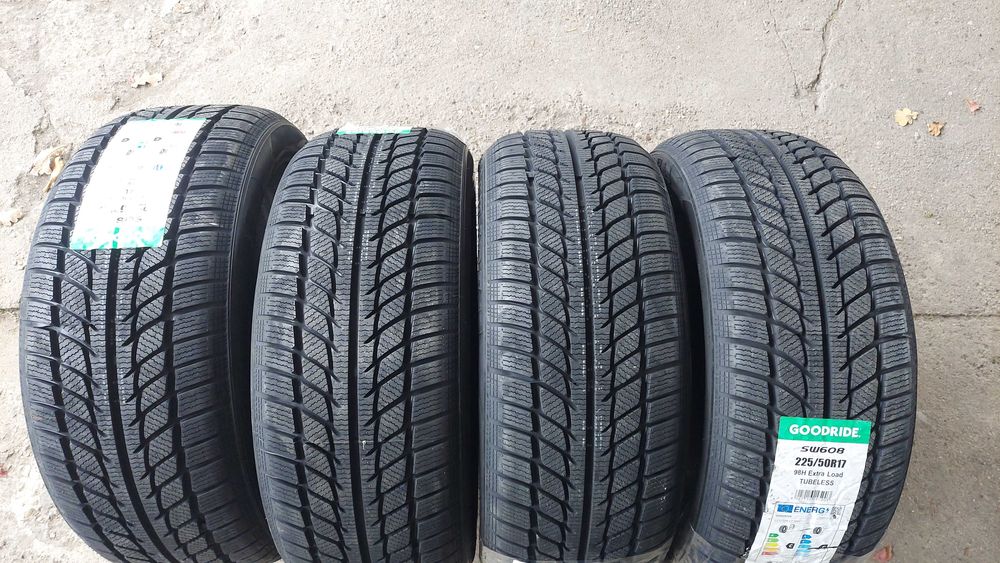 Opony zimowe 4x 225/50r17 98H Goodride SW608 NOWE 2025r