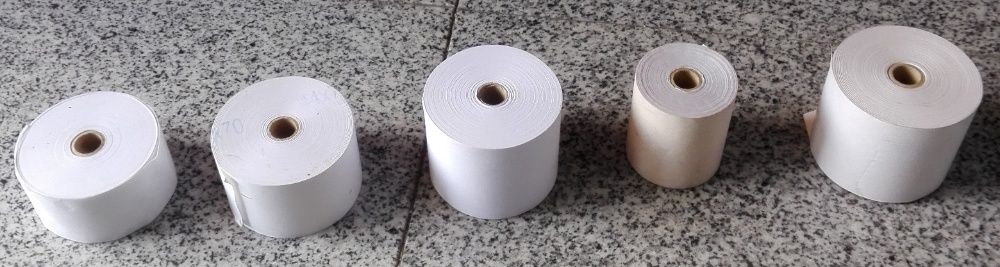 Rolos papel p/ registadora/ impressora/ calculadora