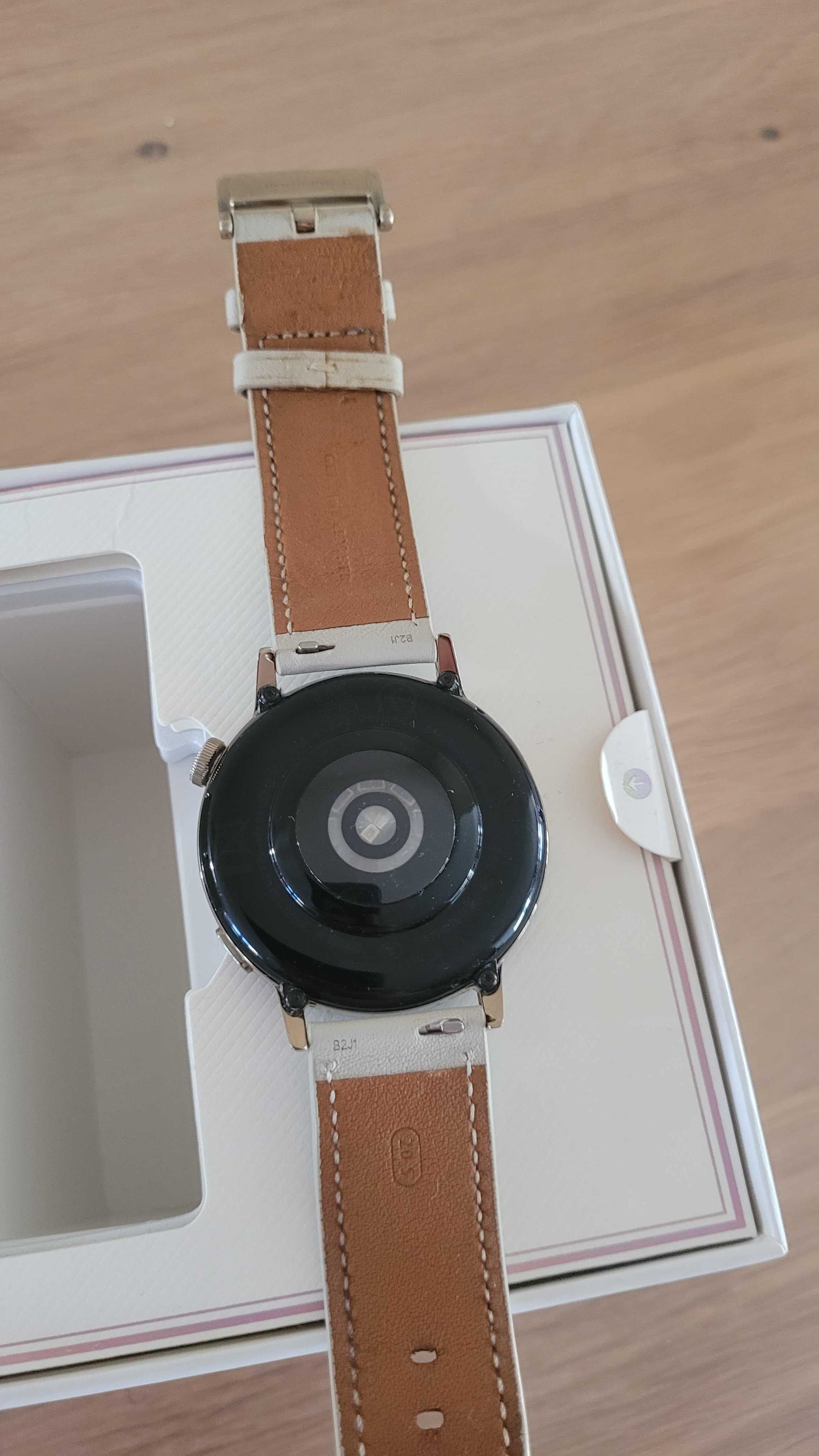 Smartwatch HUAWEI Watch GT 3 42 mm Active Biały plus dodatki
