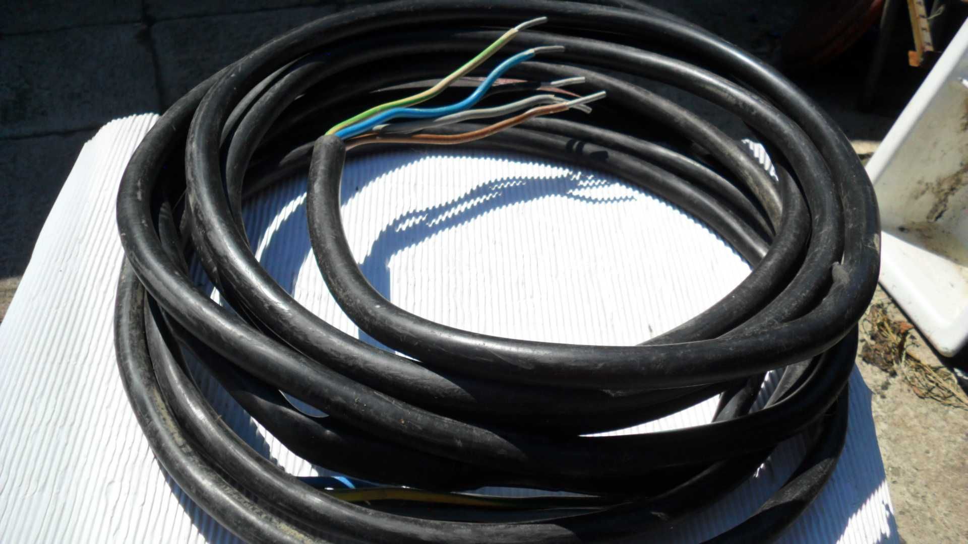 Kabel przewód elektryczny ziemny alu 13 metrów